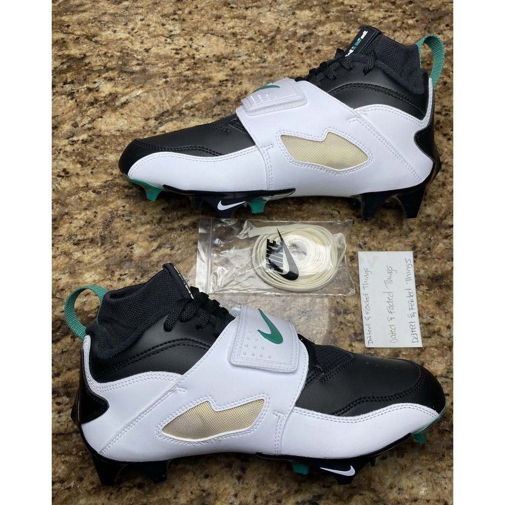 NEW Men Size 8 Nike Air Diamond Turf 93 TD Emerald Mystic Green White HF5298-102